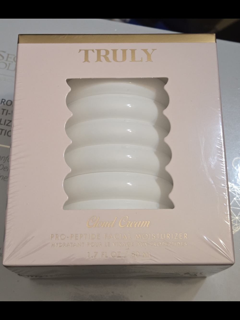 Truly Cloud Cream Pro-Peptide Facial Moisturizer-Plumping Gel Cream